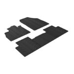 Πατάκια Αυτοκινήτου Gledring 0035 Renault Scenic IV 2016- Μαύρο 5 Τεμάχια - Image 2