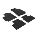 Πατάκια Αυτοκινήτου Gledring 0023 Renault Megane Conquest Electric SUV 2020- Μαύρο 4 Τεμάχια