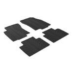 Πατάκια Αυτοκινήτου Gledring 0030 Renault Koleos II 2017- Μαύρο 4 Τεμάχια - Image 4