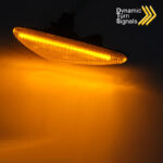 Πλαϊνά Φλας Φτερού Για  Mazda 6 Atenza GH 08-12 RX-8 09-12 5 Premacy CW 10-13  MX5 ND 15+ Led Dynamic Φιμέ 2 Τεμάχια - Image 2