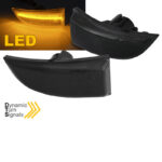 Φλας Καθρέπτη Για Renault Megane MK3 08-16 Scenic & Grand Scenic III 09-15 Fluence 09-19 Laguna 07-15 Dynamic Led Φιμέ 2 Τεμάχια