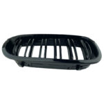 Καρδιές Μάσκας Για Bmw 3 E46 03-06 CoupeCabrio M4 Look Με Διπλή Γρίλια  Μαύρο Γυαλιστερό 2 Τεμάχια - Image 3