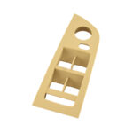 Πάνελ Διακοπτών Παραθύρων Για Bmw 3 E90 05-11  E93 06-14 Εμπρός Αριστερά (οδηγού) Χωρίς Τρύπα Καθρέφτη Μπεζ - Image 2