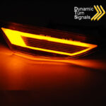 Πλαϊνά Φλας Φτερού Για Porsche  911 Carrera 991 11-16  Boxster 718 16+  Cayman 981 12-16  Cayman 718 16+ Led Dynamic Φιμέ 2 Τεμάχια - Image 3