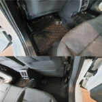 Πατάκια Σκαφάκια 3D Από Λάστιχο TPE Για VW Golf VIII (8) 2019+ Αυτόματο Rizline 4 Τεμάχια Μαύρα - Image 3