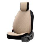 Πλατοκάθισμα Αυτοκινήτου Otom Active Pro Ύφασμα Lacoste Ανάγλυφο Καπιτονέ Μπεζ ACTP-103 1 Τεμάχιο - Image 2