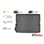 Πατάκι Πορτ-Παγκάζ 3D Σκαφάκι Από Λάστιχο TPE Για Peugeot 5008 2017+ Μαύρο Rizline - Image 2