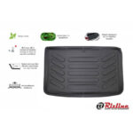 Πατάκι Πορτ-Παγκάζ 3D Σκαφάκι Από Λάστιχο TPE Για Renault Captur 2013-2020 Μαύρο Rizline - Image 2