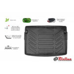 Πατάκι Πορτ-Παγκάζ 3D Σκαφάκι Από Λάστιχο TPE Για Seat Arona 2017+ Επάνω Επίπεδο Μαύρο Rizline - Image 2