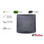 Πατάκι Πορτ-Παγκάζ 3D Σκαφάκι Από Λάστιχο TPE Για Seat Tarraco 2018+ 5 Θέσιο Μαύρο Rizline - Image 2