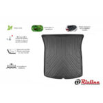 Πατάκι Πορτ-Παγκάζ 3D Σκαφάκι Από Λάστιχο TPE Για Tesla Model Y 2019+ Μαύρο Rizline - Image 2