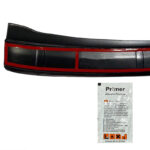 Προστατευτικό Πίσω Προφυλακτήρα Για Renault Megane IV 2016+ Sedan Από Abs Πλαστικό Μαύρο - Image 4