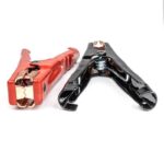 Ακροδέκτες Κροκοδειλάκια Καλωδίων 600A 170mm 03526 Amio Μαύρο  Κόκκινο 2 Τεμάχια - Image 2