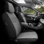 Καλύμματα Αυτοκινήτου Otom Smart Design Universal Ύφασμα  Δερματίνη Σετ Εμπρός  Πίσω 11 Τεμαχίων Μαύρο  Γκρι SLTSMT102-NZ - Image 2