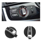 Ανταλλακτικό Κουμπί Διακόπτη Φώτων Για BMW Σειρά 5 F10 F11  6 F06 F12 F13  7 F01 F02  X3 F25  X4 F26 ΜαύροΑσημί