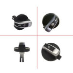 Ανταλλακτικό Κουμπί Διακόπτη Φώτων Για BMW Σειρά 5 F10 F11  6 F06 F12 F13  7 F01 F02  X3 F25  X4 F26 ΜαύροΑσημί - Image 3