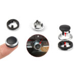 Ανταλλακτικό Κουμπί Ρύθμισης Έντασης Ήχου Για Bmw Σειρά 5 F10 F11  6 F06 F12 F13  7 F01 F02 F03 F04  X3 F25  X5 F15  X6 F16 1 Τεμάχιο