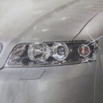 Διακοσμητικά Χρωμίου Εμπρός Φαναριών Για Audi A4 B6 2002-2004 2 Τεμάχια - Image 4