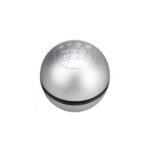 Πόμολο Λεβιέ Ταχυτήτων Μαρκέ Ασημί Για Alfa Romeo Giulietta Με 6 Ταχύτητες