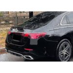 Αεροτομή Πορτ Παγκάζ Για Mercedes-Benz E-Class W214 2024+ Amg V2 Abs Πλαστικό Γυαλιστερή Μαύρη - Image 2