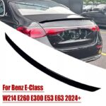 Αεροτομή Πορτ Παγκάζ Για Mercedes-Benz E-Class W214 2024+ Amg E63S V2 Abs Πλαστικό Γυαλιστερή Μαύρη