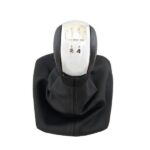 Πόμολο Λεβιέ Ταχυτήτων Με Φυσούνα Μαρκέ Μαύρο Για Skoda Octavia 2005-2013  Yeti Με 5 Ταχύτητες