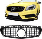 Μάσκα Για Mercedes-Benz A-Class W176 12-15 GT Amg Panamericana Look Μαύρη 1 Τεμάχιο