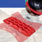 Αντιολισθητικά Βοηθητικά Πέδιλα Πρόσφυσης Anti-Skid Pads Κόκκινα Πλαστικά 58x33cm 2 Τεμάχια - Image 4