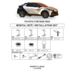 Βάσεις Πλαινών Σκαλοπατιών (Dma) Για Toyota C-Hr 2023- Suv Ax20