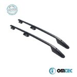 Μπάρες Οροφής Railing Για VW Amarok 2010-2022 PK Μαύρες 2 Τεμάχια