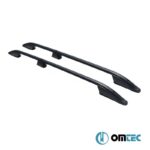 Μπάρες Οροφής Railing Για Peugeot 3008 2009-2016 SUV T8 Μαύρες 2 Τεμάχια
