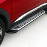 Πλαινά Σκαλοπάτια FABA (Silver-Black-173cm) 2 Τεμάχια Αλουμινίου Χωρίς Βάσεις - Image 2