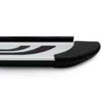 Πλαινά Σκαλοπάτια FABA (Silver-Black-173cm) 2 Τεμάχια Αλουμινίου Χωρίς Βάσεις - Image 3