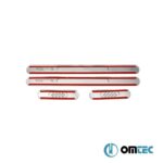 Διακοσμητικά Εσωτερικά Μασπιέ Πόρτας Line Για Opel Corsa D 06-15 5 Door  Universal 4 Τεμάχια - Image 3