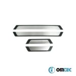 Διακοσμητικά Εσωτερικά Μασπιέ Πόρτας Flexil Για Peugeot 208 12-24 & Universal 4 Τεμάχια