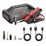 Εκκινητής Μπαταριών Αυτοκινήτου Powerbank Κομπρεσσέρ Αέρος 150PSI Φακός Led 4 Σε1 Lokithor JA301 PRO 12 Volt 2500A