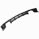 Diffuser Πίσω Προφυλακτήρα Για Bmw 3 F30F31 11-19 M-Packet Μαύρο Γυαλιστερό Με 2 Διπλές Τρύπες Εξάτμισης Αριστερά & Δεξιά Από Abs Πλαστικό 1 Τεμάχιο - Image 4