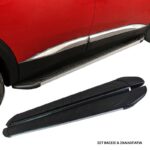 Πλαινά Σκαλοπάτια Με Βάσεις Για Peugeot 5008 2024- APA Silver 203cm 2 Τεμάχια Αλουμινίου