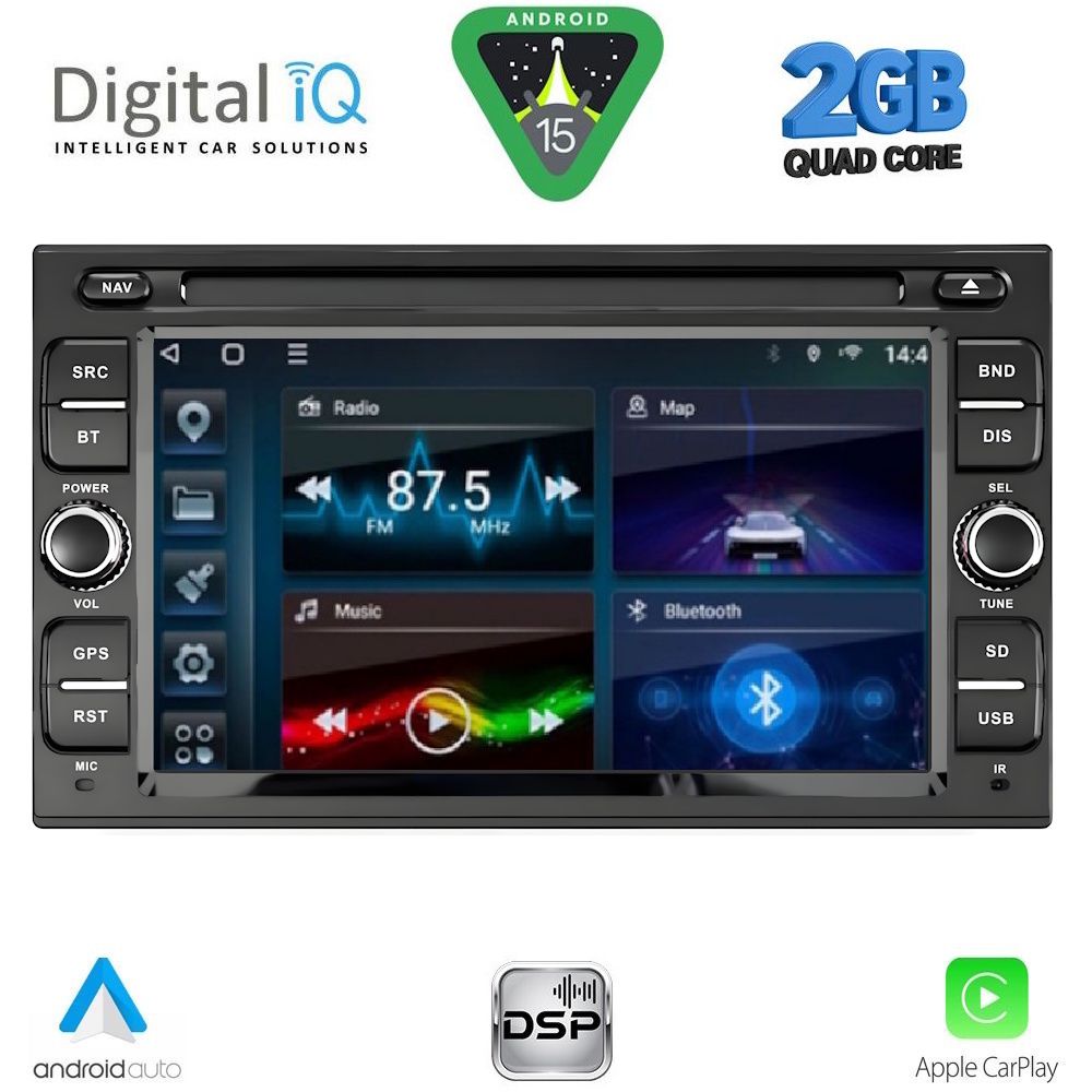 DIGITAL IQ BLD 001_CPA (7" DECK) MULTIMEDIA SYSTEM for NISSAN ALL mod. 2005-2020