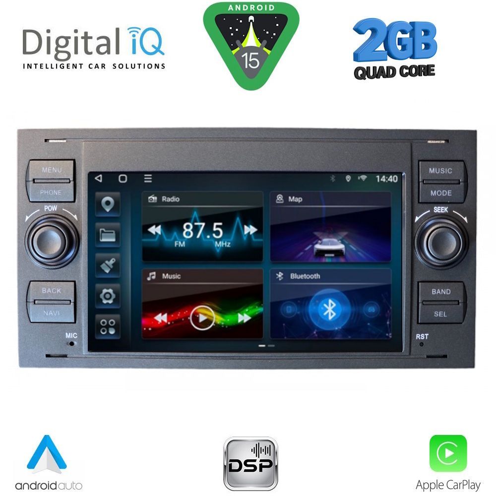 DIGITAL IQ BLD 202B_CPA (7" DECK) MULTIMEDIA for FORD mod. 2004-2008