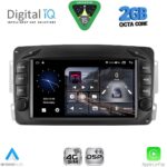 DIGITAL IQ BLF 371_CPA (7" DECK) MULTIMEDIA SYSTEM for MERCEDES C (W203) - CLK (W209) mod. 1999-2004