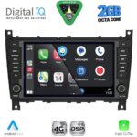 DIGITAL IQ BLF 393_CPA (8" DECK) MULTIMEDIA SYSTEM for MERCEDES C W203 – CLK W209 mod. 2004-2008 - Image 2