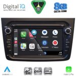 DIGITAL IQ BLM 757BL_CPA (7" DECK) MULTIMEDIA OEM for ALFA ROMEO MITO mod. 2008-2018 (BLACK) - Image 2