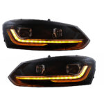 BODY KIT ΓΙΑ VW POLO 6R (2009-2017) R-LINE DESIGN ΠΛΗΡΕΣ ΜΕ ΠΡΟΦΥΛΑΚΤΗΡΑ ΠΟΔΙΕΣ & ΦΑΝΑΡΙΑ FULL LED DYNAMIC - Image 3