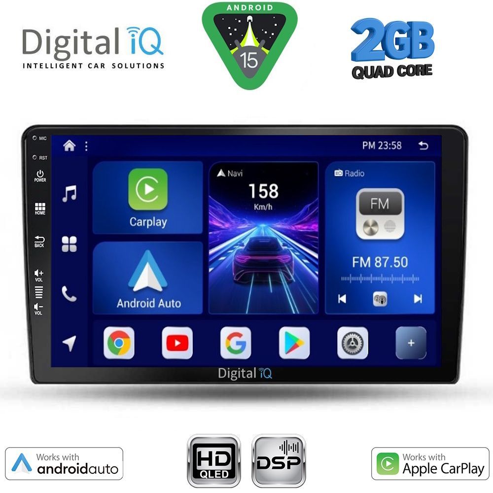 DIGITAL IQ BXC 3026_CPAA (9inc) MULTIMEDIA TABLET for ALFA ROMEO GIULIETTA mod 2014-2020