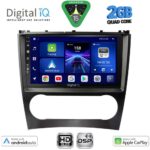 DIGITAL IQ BXC 3404_CPAA (9inc) MULTIMEDIA TABLET for MERCEDES C – CLK (W203-209) mod. 2004-2008