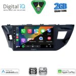 DIGITAL IQ BXC 3714MD_CPAA (10inc) MULTIMEDIA TABLET for TOYOTA COROLLA mod. 2013-2016 - Image 2