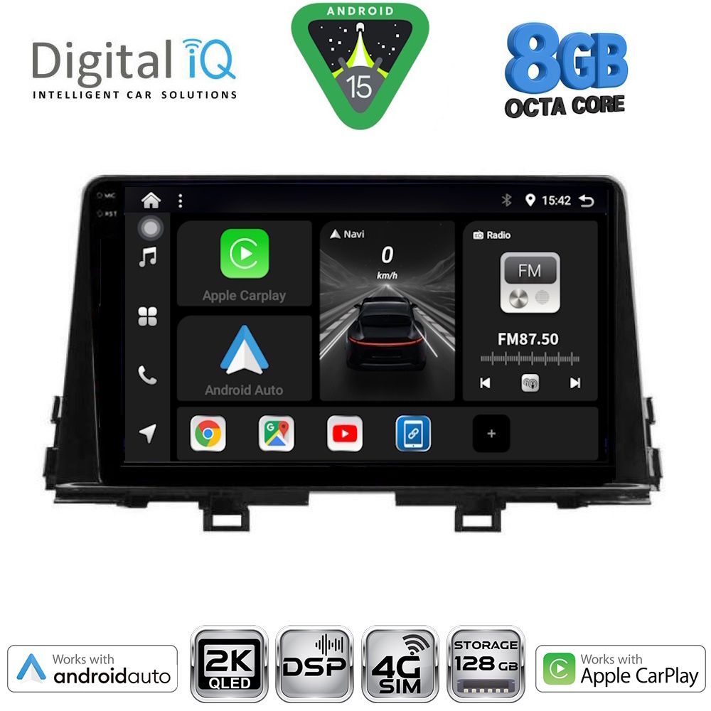 DIGITAL IQ BXF 11310_CPAA (9inc) MULTIMEDIA TABLET for KIA PICANTO mod. 2021-2026
