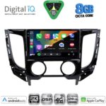 DIGITAL IQ BXF 11437_CPAA A/C (9inc) MULTIMEDIA TABLET for MITSUBISHI L200 mod. 2015-2019 with A/C - Image 2