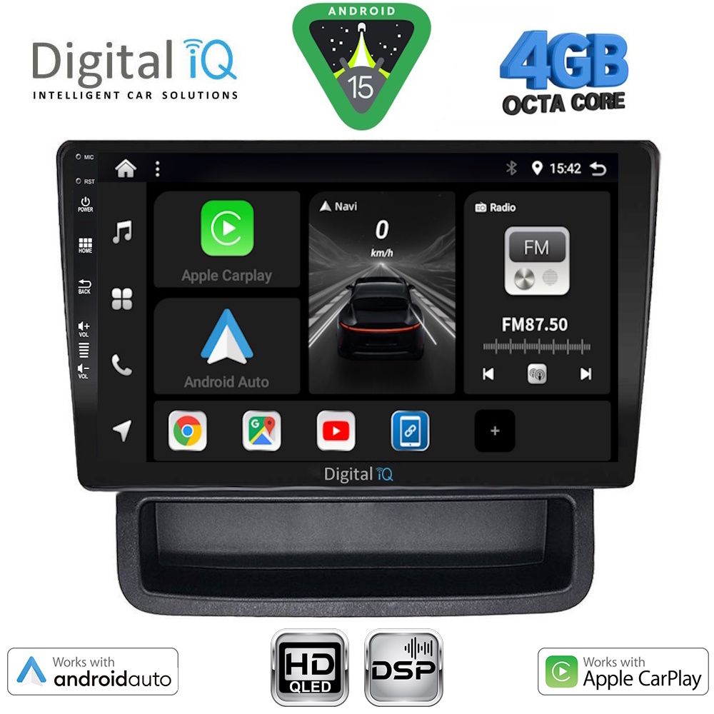 DIGITAL IQ BXF 6559_CPAA (10inc) MULTIMEDIA TABLET for OPEL VIVARO – RENAULT TRAFIC - NISSAN PRIMASTAR mod. 2004-2015